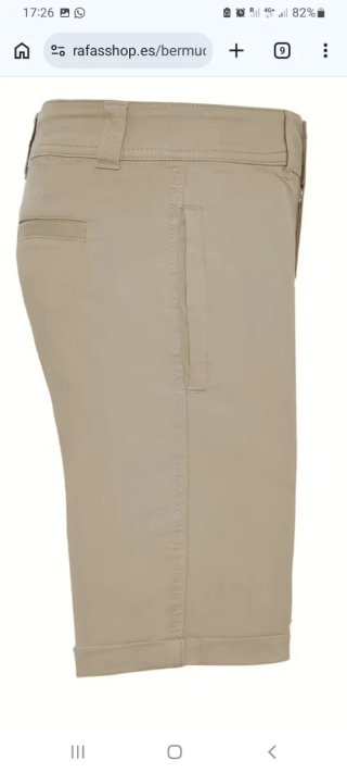 Bermuda Roly Ringo 9005 Beige Talla 40
