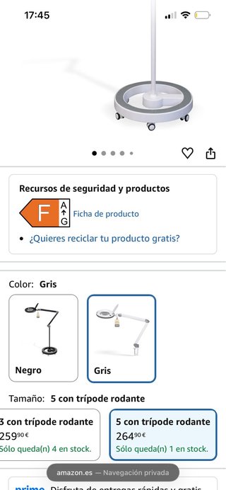 Lámpara LUMENO 851X con trípode