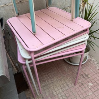 Conjunto Mesas y Sillas Exterior