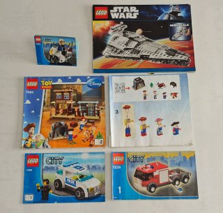 Pack 17 instrucciones Lego