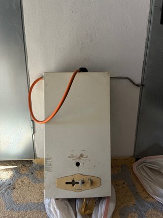 Termo de gas marca Fleck
