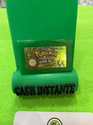 Juego game boy advance pokemon edicion verde  hoja