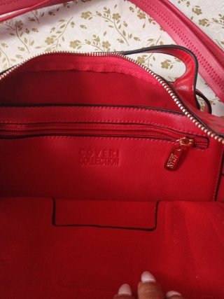 Borsa Enrico Coveri Rossa