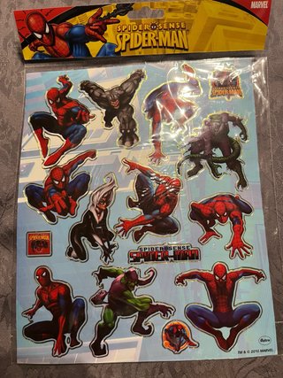 Pegatinas Spiderman Vintage Marvel 2010