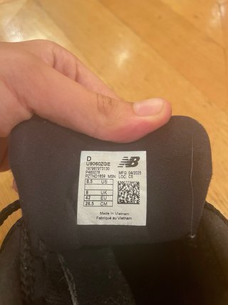 New Balance 9060 Nero/Grigio