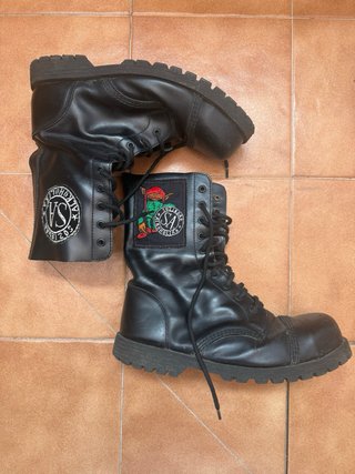 Botas Rock/Punk Negras