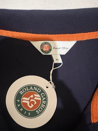 Polo Roland Garros Azul Marino XL MUJER