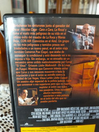 Con Air DVD (Convictos en el Aire)