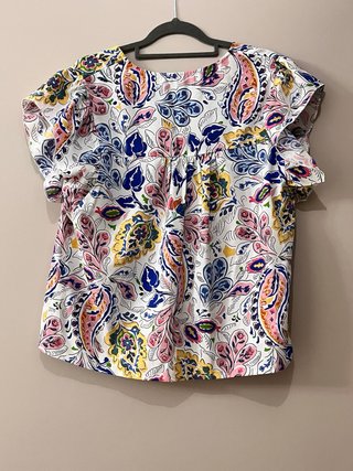 Camiseta Holy Bracken Talla S Estampado Paisley