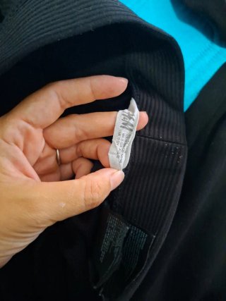 2 Pantalones negros niña talla 11/12