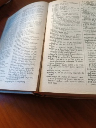 Diccionario griego- español