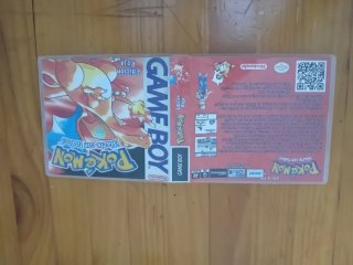 Caja Pokémon Rojo Edición Game Boy