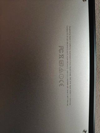MacBook Air A1466 2017 Plata