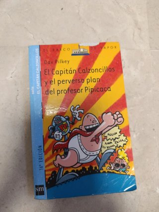 Libros capitan calzoncillos