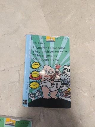 Libros capitan calzoncillos