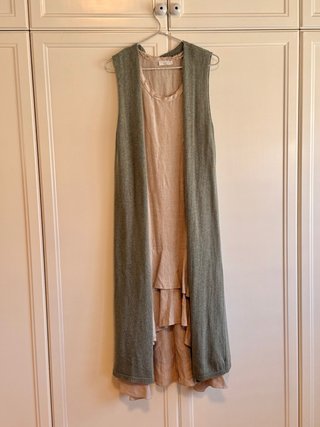 Vestido floral blanco sin usar