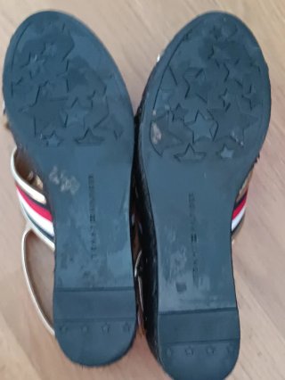 Sandalias Plataforma Tommy Hilfiger Doradas