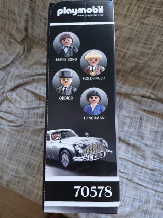 Playmobil 007 Aston Martin DB5 Goldfinger