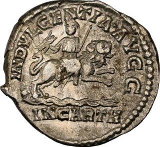 ROMA: Settimio Severo 193-211 Denarius Cartagine