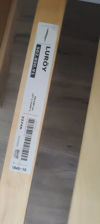 Cama LUROY ikea infantil con colchón UNDERLIG