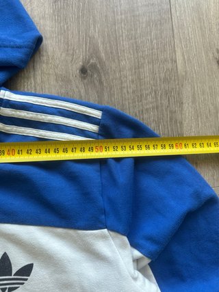 Adidas Originals Vintage Capucha L Azul Blanco