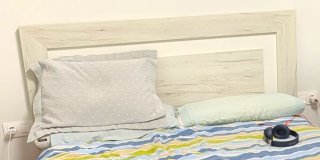 Cabecero Cama 150 Madera Nattex Impecable