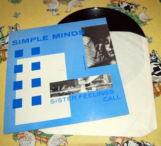 Simple Minds - Sister Feelings Call LP