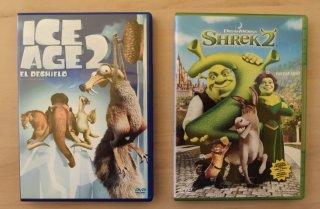 DVD Hermano Oso y Ratatouille Disney