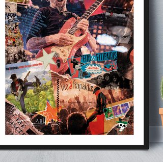 Cuadro FITO & FITIPALDIS A3 Collage Rock