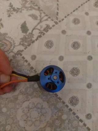 Motor sin escobillas azul