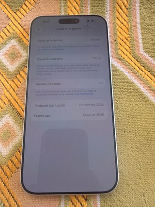 iPhone 17 Pro Max Plata 512