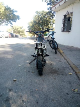 MTR Junior 110cc Motocross Azul/Blanco