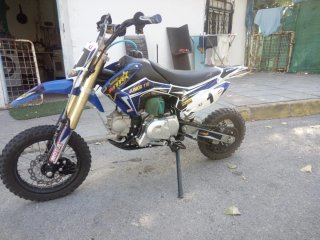 MTR Junior 110cc Motocross Azul/Blanco