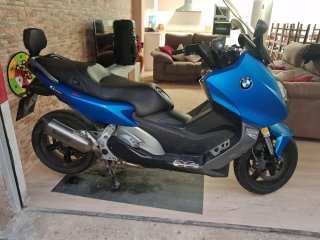 BMW C600 Sport Maxi Scooter Azul