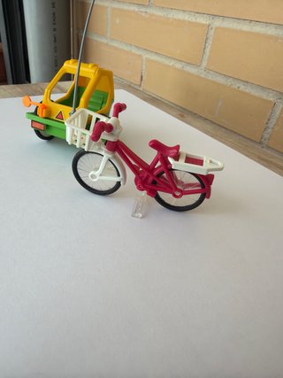 Playmobil Bicicleta con Carrito