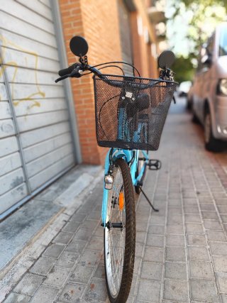 Bicicleta Urbana Azul City 45