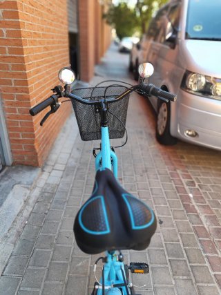 Bicicleta Urbana Azul City 45