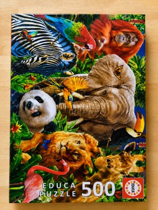 Pack 3 Puzzles 500 piezas y 1 de 100 de regalo