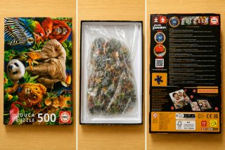 Pack 3 Puzzles 500 piezas y 1 de 100 de regalo