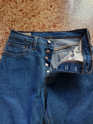 Vaqueros Levi's 501 Recto Clásico Azul