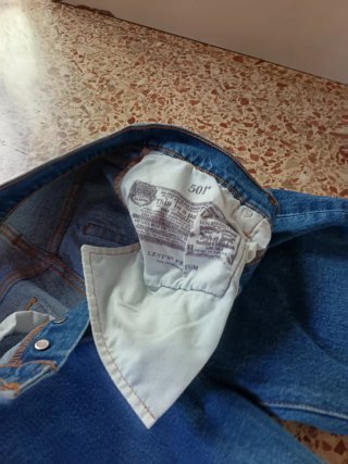 Vaqueros Levi's 501 Recto Clásico Azul