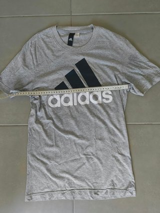 Camiseta Adidas Gris Talla S