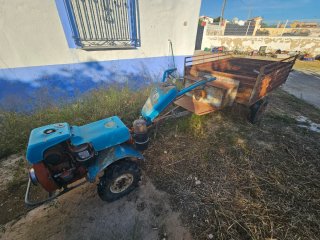 Motocultor Gyrmet Pluma-D Minsel RD-80 + Remolque