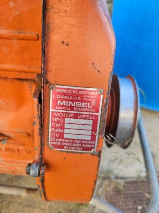 Motocultor Gyrmet Pluma-D Minsel RD-80 + Remolque