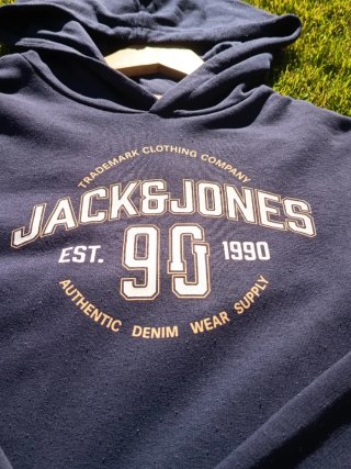 Sudadera niño Jack & Jones azul oscuro