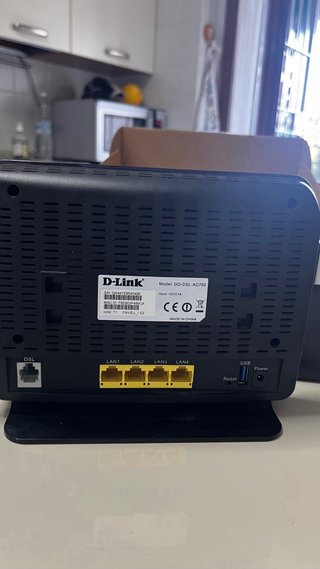 Router Modem D-Link GO-DSL-AC750 Wireless AC