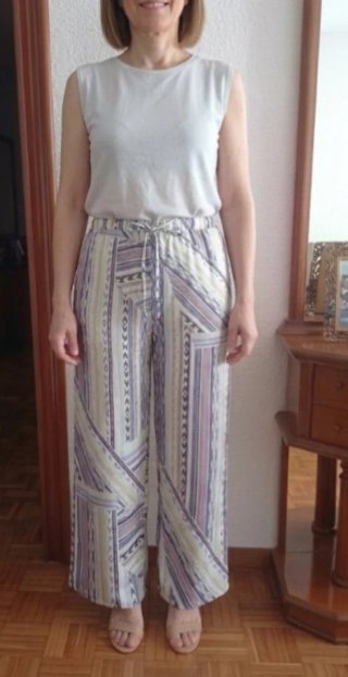 Pantalones corte recto mujer talla L sin estrenar