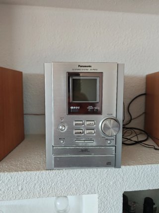 Equipo de música Panasonic CD/Radio