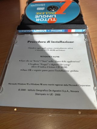 Tutor Lingue Inglese CD-ROM DeAgostini