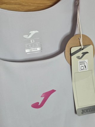 Tops deportivo Joma gris y rosa Talla M